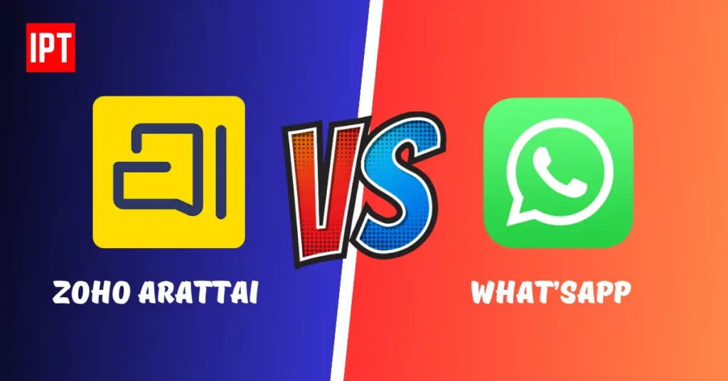 zoho-arattai vs whatsapp